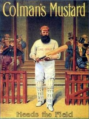 Colmans Mustard Dr Grace Cricketer